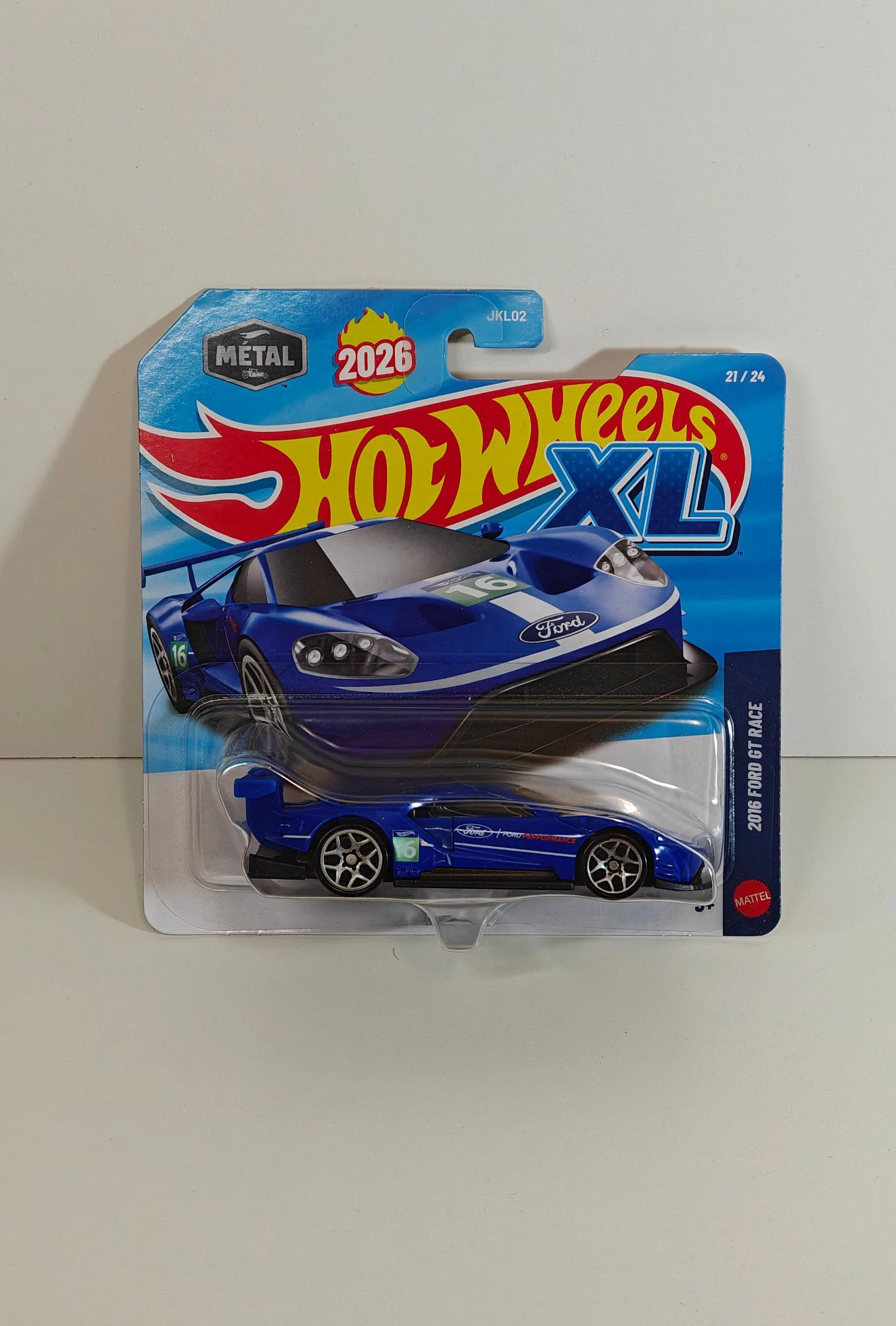 Hot Wheels XL 2016 Ford GT Race